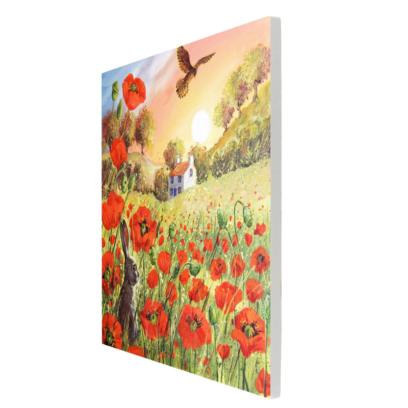 JUDITH YATES Farmhouse Wall Decor on Ceramic
