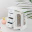 Boîte de rangement pour bijoux blanche