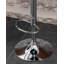 Tabouret de bar pivotant rembourré en velours Masaccio, ensemble de 2-1167662048