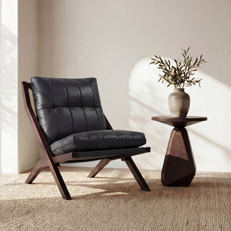 Fauteuil d'appoint Preston - noir, Black