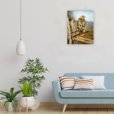 Décoration murale 24 po x 18 po Brown