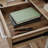 Desk, Brown finish