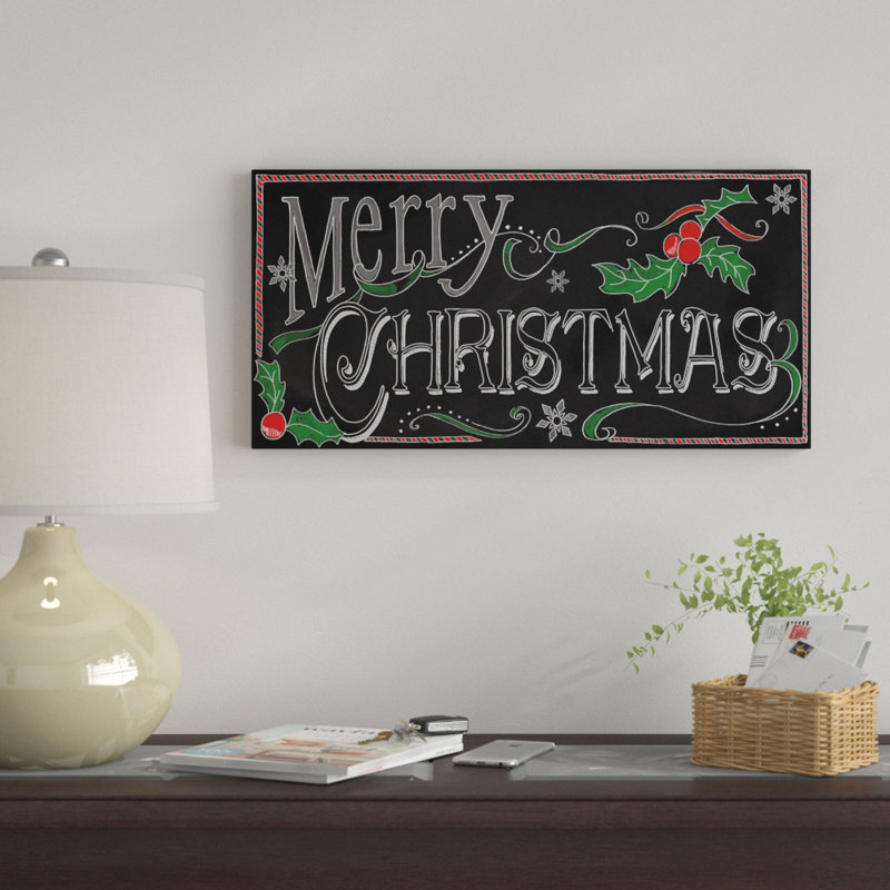 « craie merry », art textuel sur toile tendue, H 12 po x l 24 po