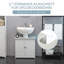 MDF Back To Wall Toilet Unit