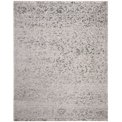 Wewoka Hand Knotted 0.65 Wool 0.2 Viscose 0.15 Cotton Oriental Rug