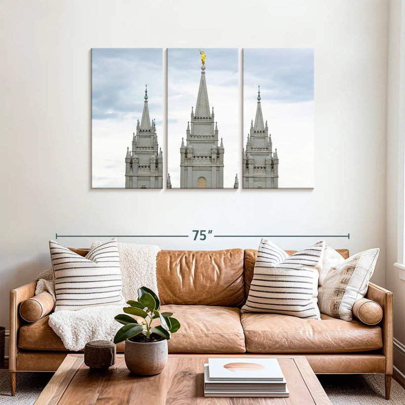 Sebbie Salt Lake Temple, 36" H x 57" W