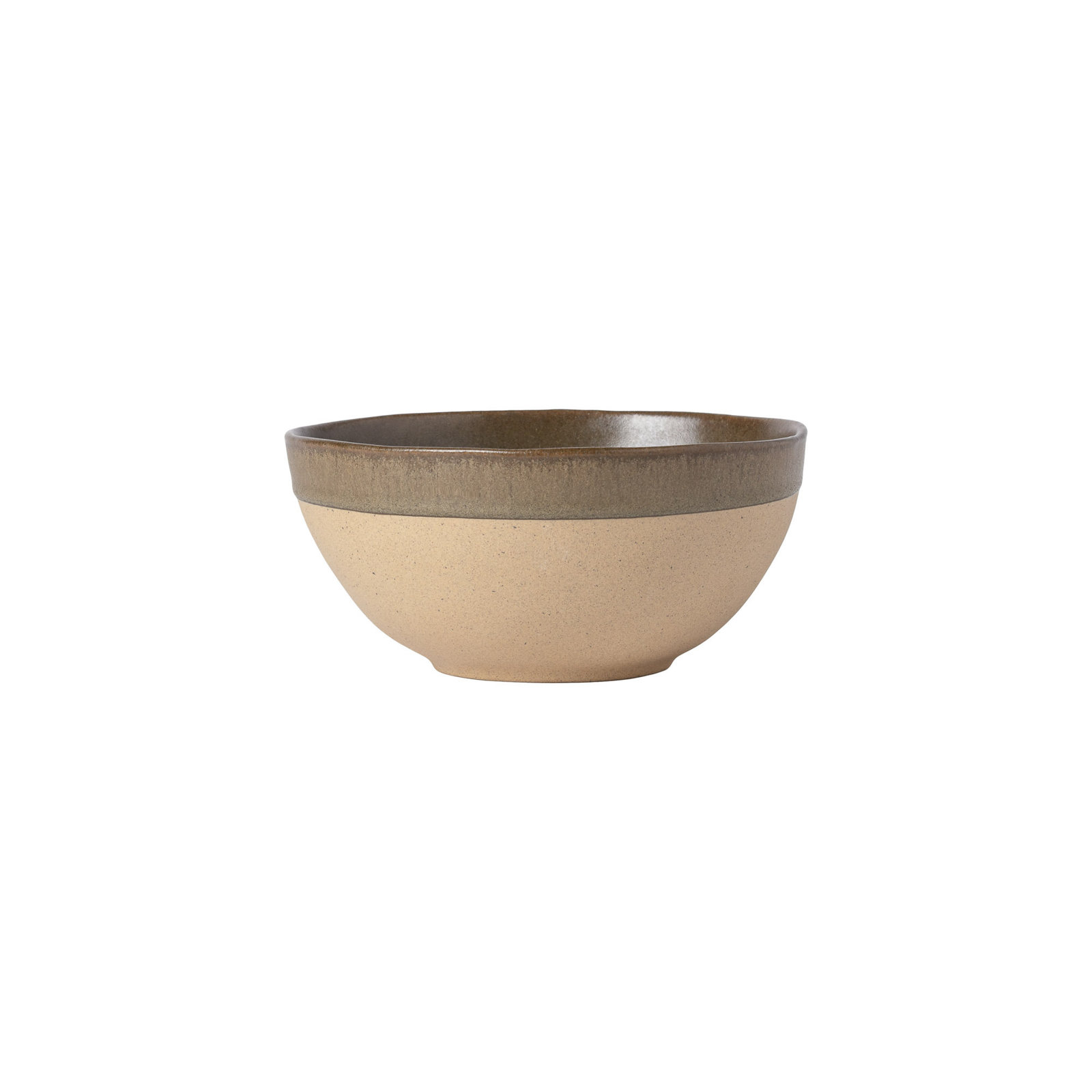 Arenito Stoneware Cereal Bowl, Olive Green