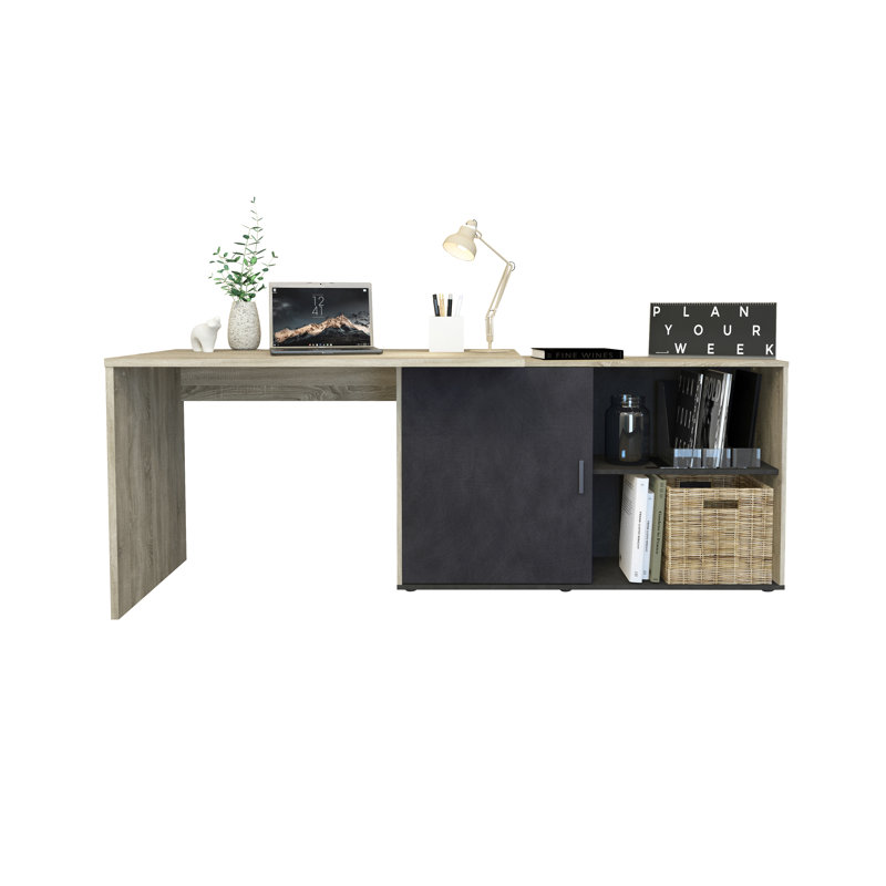 Sandara 118Cm W L-Shaped Writing Desk