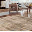 Tapis taupe tissé à la main Gadar