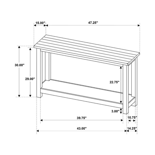 Dimensions du produit