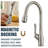 Kitchen Faucet With Pull-Down Sprayer, Kitchen Sink Faucet With Magnetic Butt Spray 3 Function, 1 Hole And 3 Holes-113572205