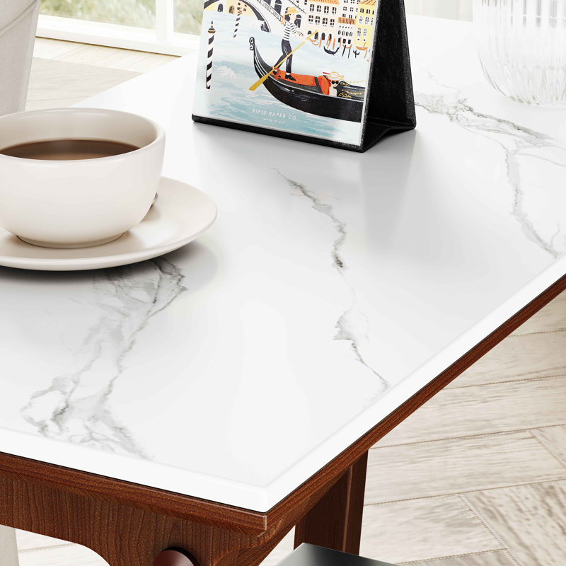 Table d'appoint rétro ardoise rétro brun rougeâtre avec tablette de rangement, petite table de bout pour le salon, petits espaces, maison de ferme, table de chevet mince