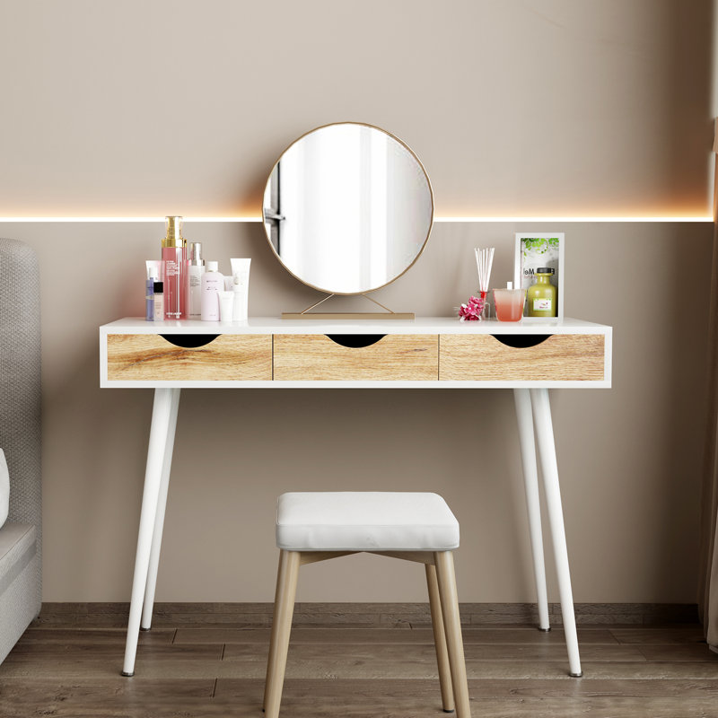 Bureau Clyte, Blanc / blanc