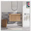 Meuble-lavabo de salle de bain avec tablette ouverte sans meuble-lavabo
