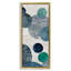 Cadre flottant Pale Cool Tones Circles, design par Jacob Q-719112435-719112437