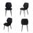 Faux Leather Upholstered Side Chair-1457473144