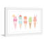 «Ice Cream Cones» par Diana Alcala - reproduction de cadre photo sur papier-22480928