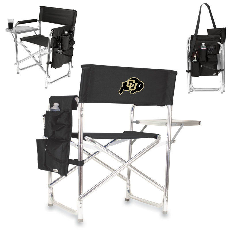 Sports Chair Director Chair, Black, University Of Colorado Buffaloes