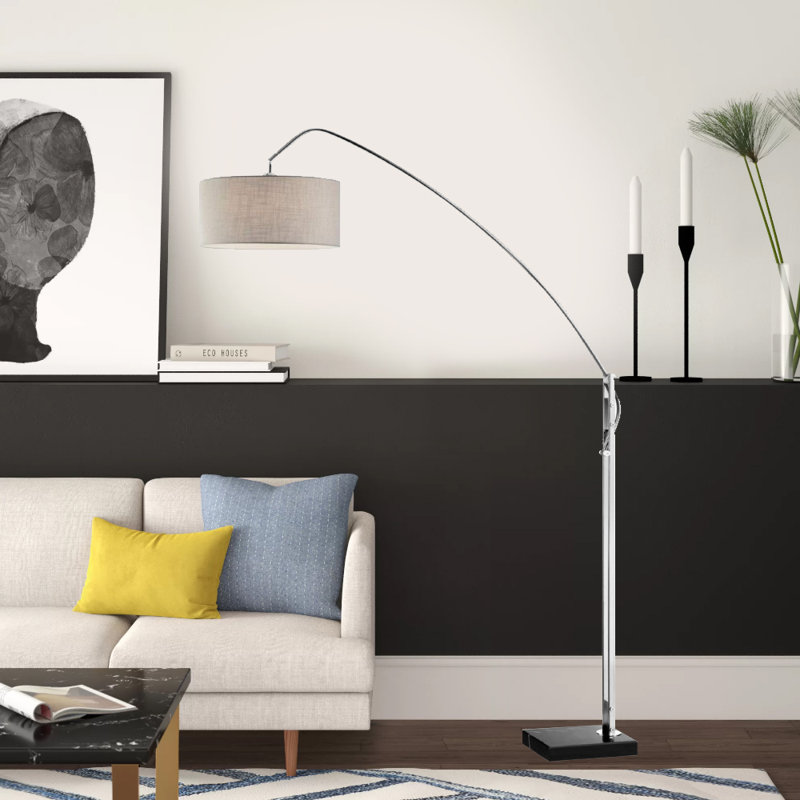 Lampe sur pied en arche 58" Villasenor