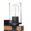Berumen 3-Light Dimmable Matte Black Vanity Light