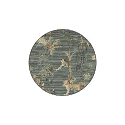 Machine Washable Brown Area Rug