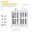 Armoire de rangement contemporaine, buffet armoire