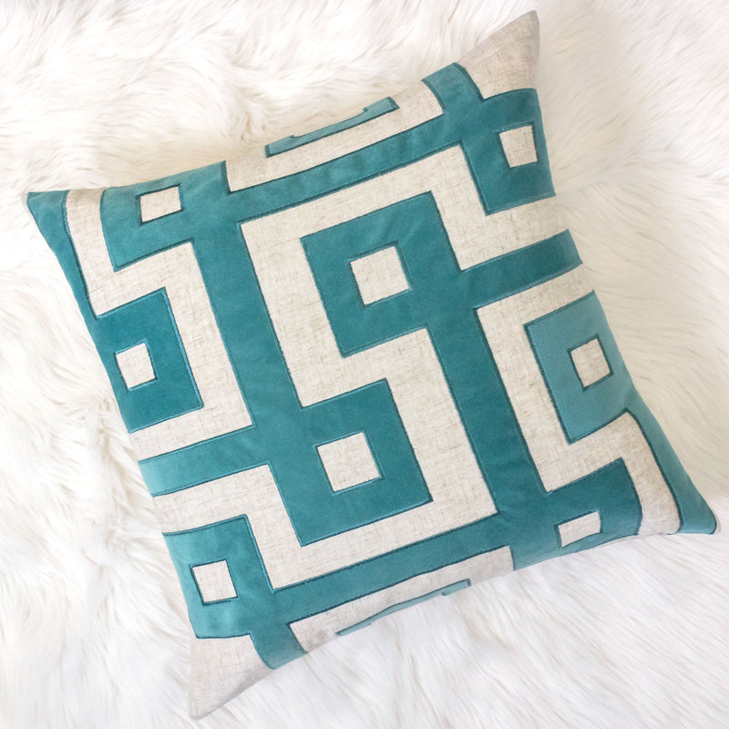 Coussin décoratif en lin Emiliye