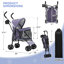 Poussette pour chien avec poussette réglable