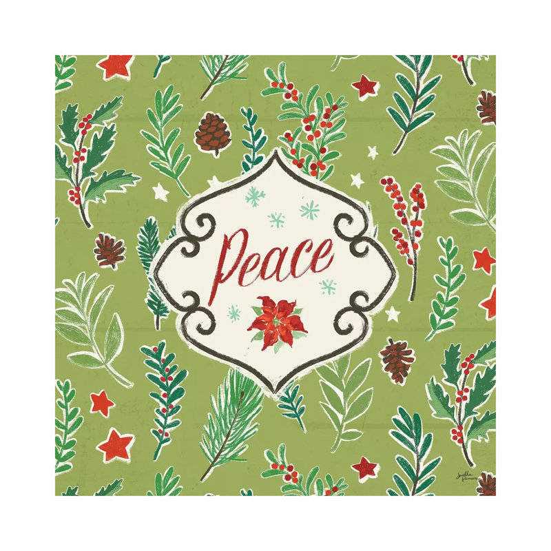 Holiday Joy X by Janelle Penner - Wrapped Canvas Print, 93.98 cm H x 93.98 cm W x 1.91 cm D