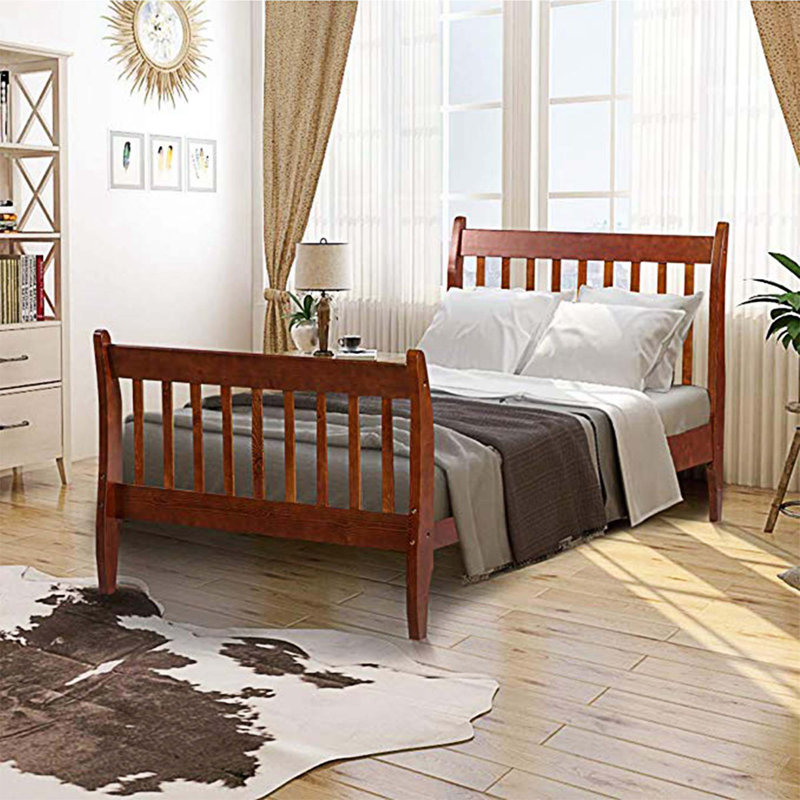 Eisenhart Slat Bed, Walnut