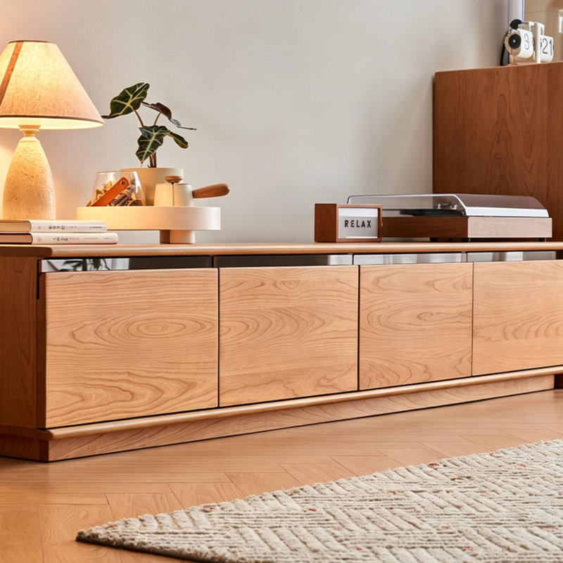 Nordic minimalist storage TV cabinet