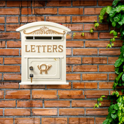 Berkay Metal Wall Mounted Post Box