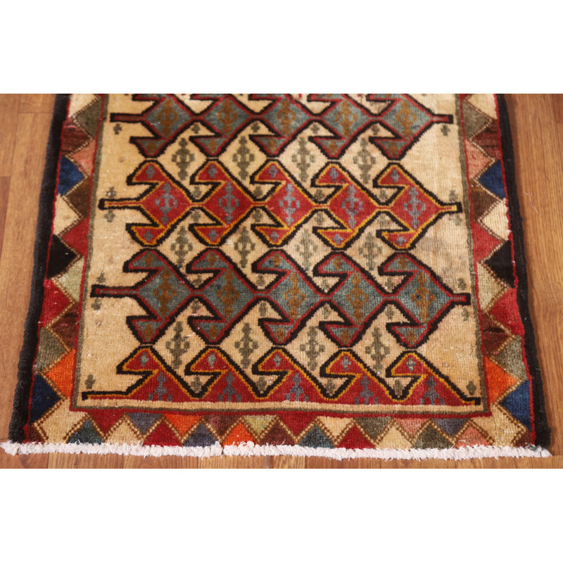 Square Geometric Traditional  Rug 2x2