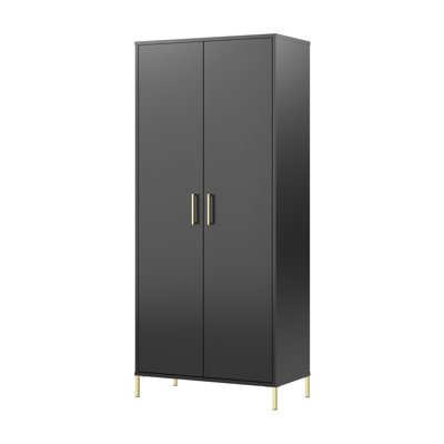 Caleshia Tall Bathroom Cabinet with Doors