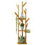 Support de rangement en bois massif