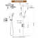 Rainfall Complete Shower System with 5-Setting Handheld Shower and Rough in Valve