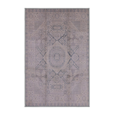Tapis oriental gris