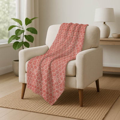 Addison Machine Washable Sherpa ASB933 Geometric Throw Blanket