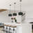 Adabella 1 Light Black Pendant