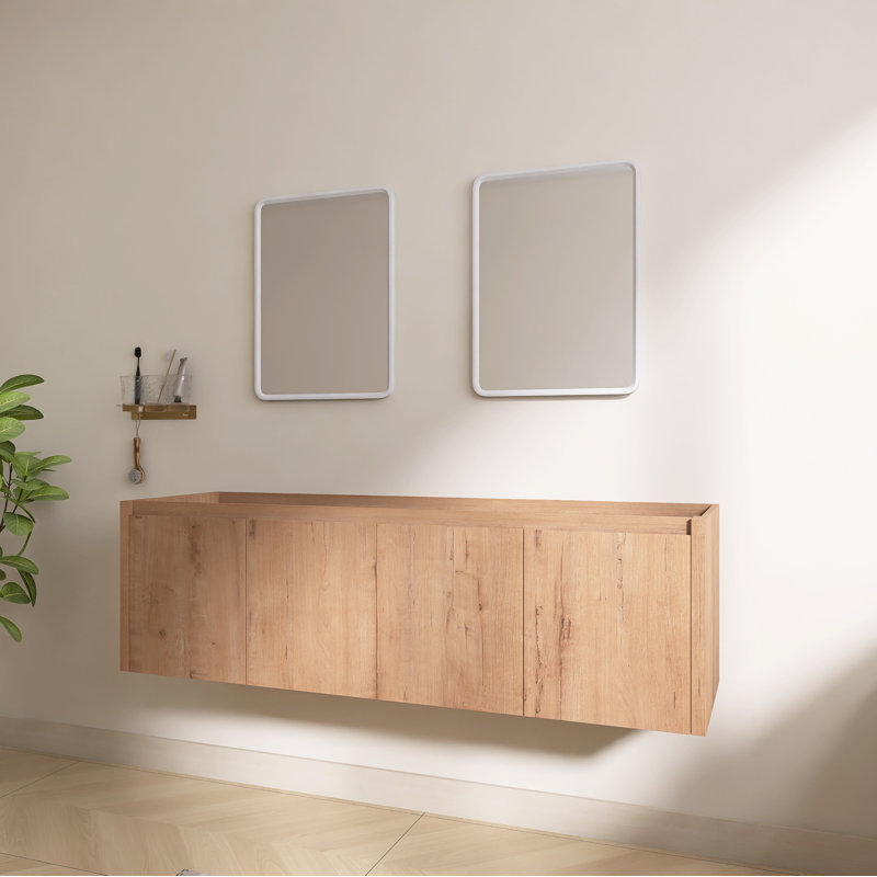 Base de meuble-lavabo double 60 po Lavenia