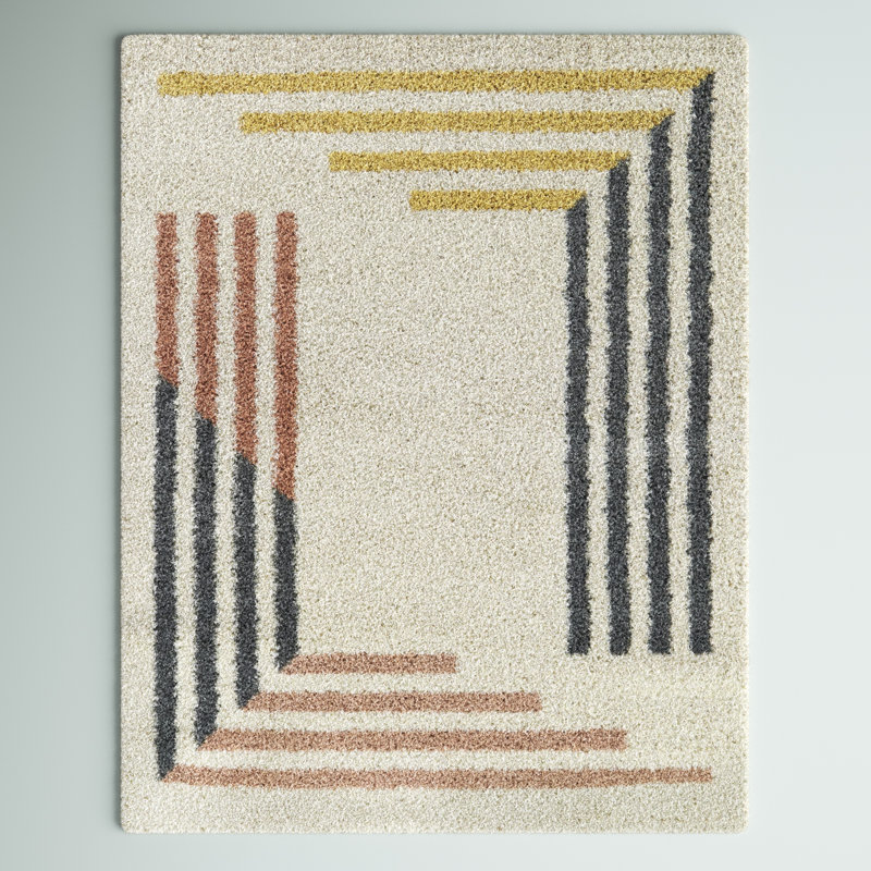 Tapis à poils longs Bradbury, Rectangle 7 pi 10 po x 10 pi