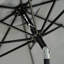 Parasol de marché 104,7 po avec manivelle et contrepoids inclus-394035793