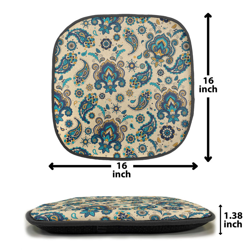 Outdoor 1.38'' Dining Chair Seat Cushion