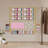 47.24'' Wall-Mounted Display Rack Wrapping Paper Ribbon Holder-176035688