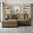 Yalisa 83.5"W 2 - Piece Modern Upholstered Modular Sectional Sofa with Solid Wood Leg-101904360