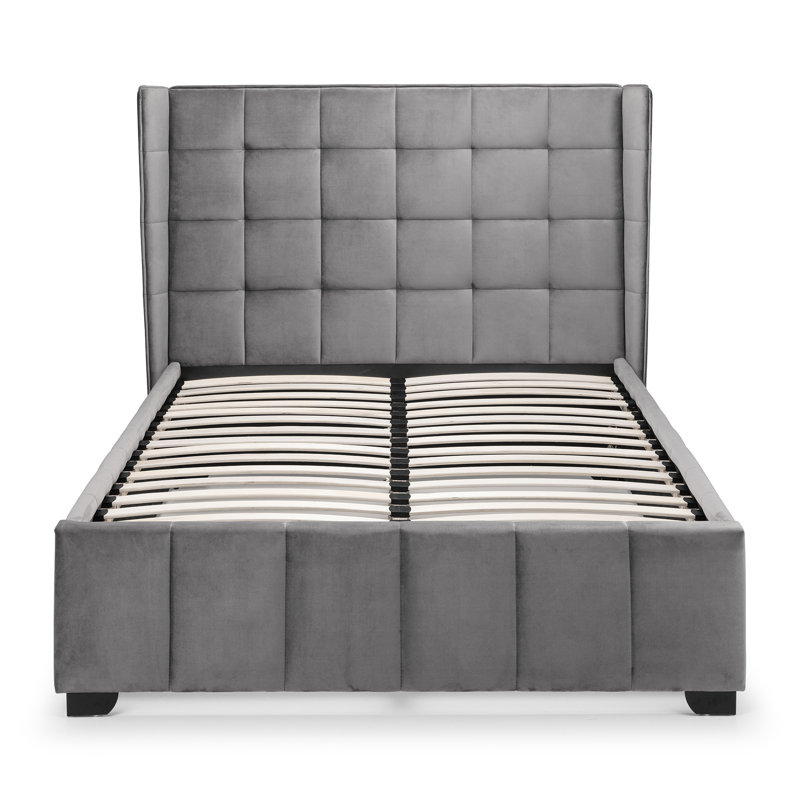 Mareike Upholstered UK Double - DE 135 X 190 Cm Bed with Mattress
