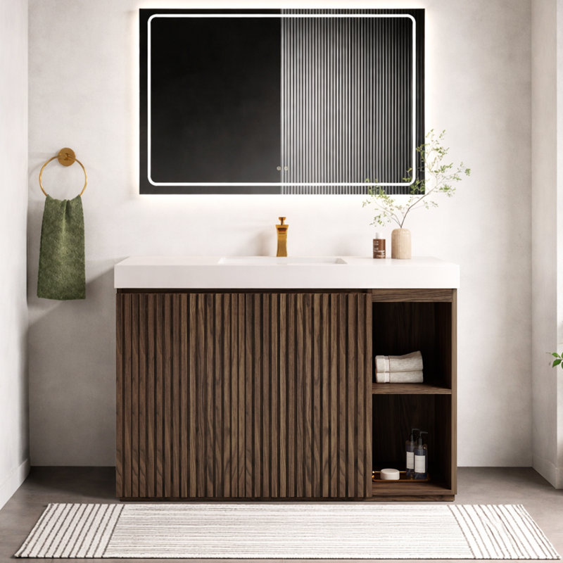 Meuble-lavabo simple 48 po Modern