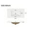 Meuble-lavabo simple 42 po avec plateau en pierre-215628349