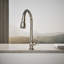Artifacts® Touchless and Voice-Activated Pull Down Kitchen Sink Faucet with Three-Function Sprayhead-1044195064