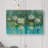 'Water Lily Pond' by Danhui Nai, Canvas Wall Art-26609771